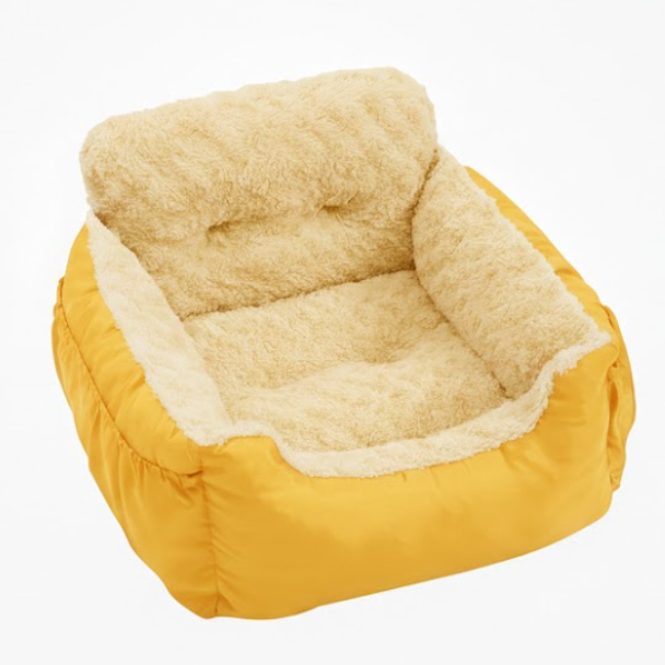 Small Pet Car Seat Booster for Front and Rear Seats 25 lb Capacity