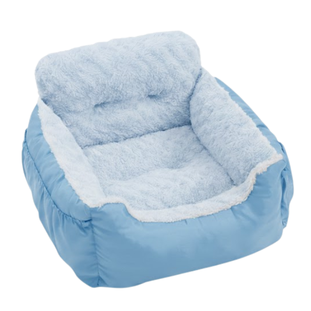 Small Pet Car Seat Booster for Front and Rear Seats 25 lb Capacity