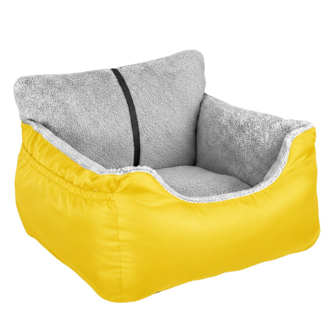 Small Pet Car Seat Booster for Front and Rear Vehicle Seats 25 lb