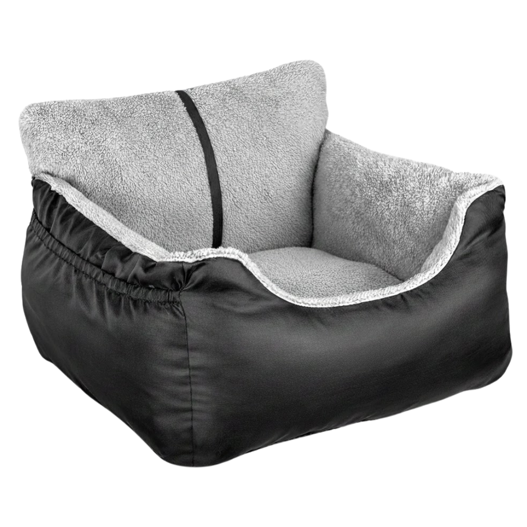 Small Pet Car Seat Booster for Front and Rear Vehicle Seats 25 lb