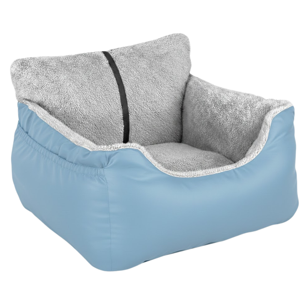 Small Pet Car Seat Booster for Front and Rear Vehicle Seats 25 lb