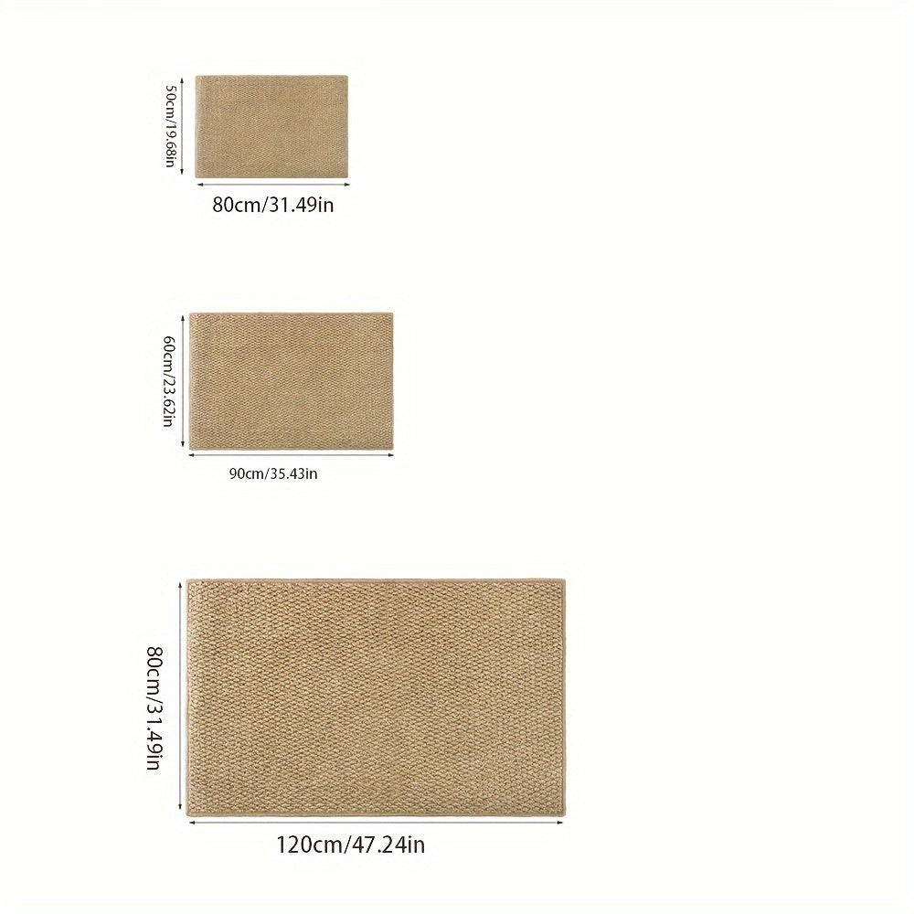 Absorbent Door Mat Washable Non Slip Floor Rug for Home Entrances