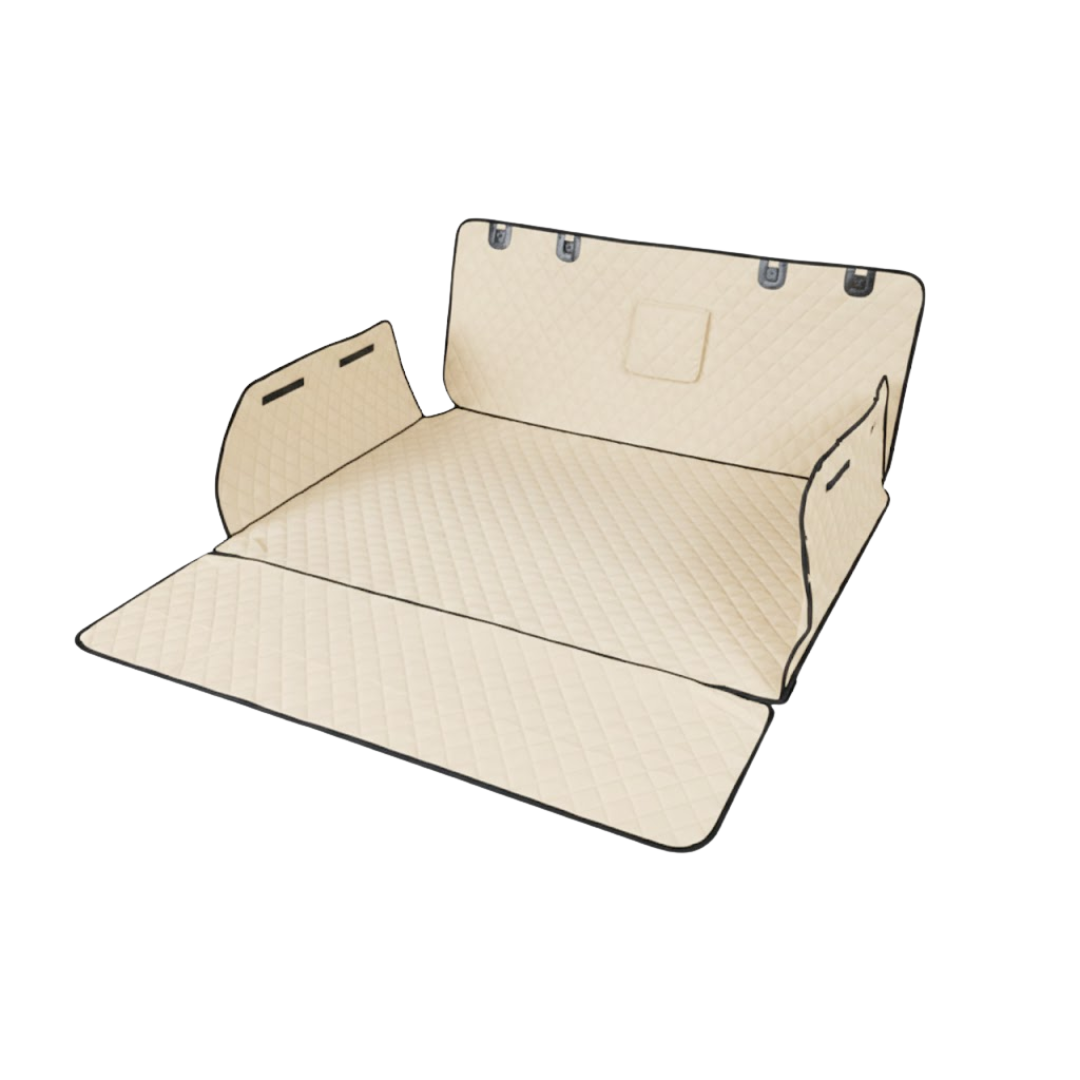 SUV Car Cargo Liner Rear Trunk Pet Cover with Bumper Flap Mat