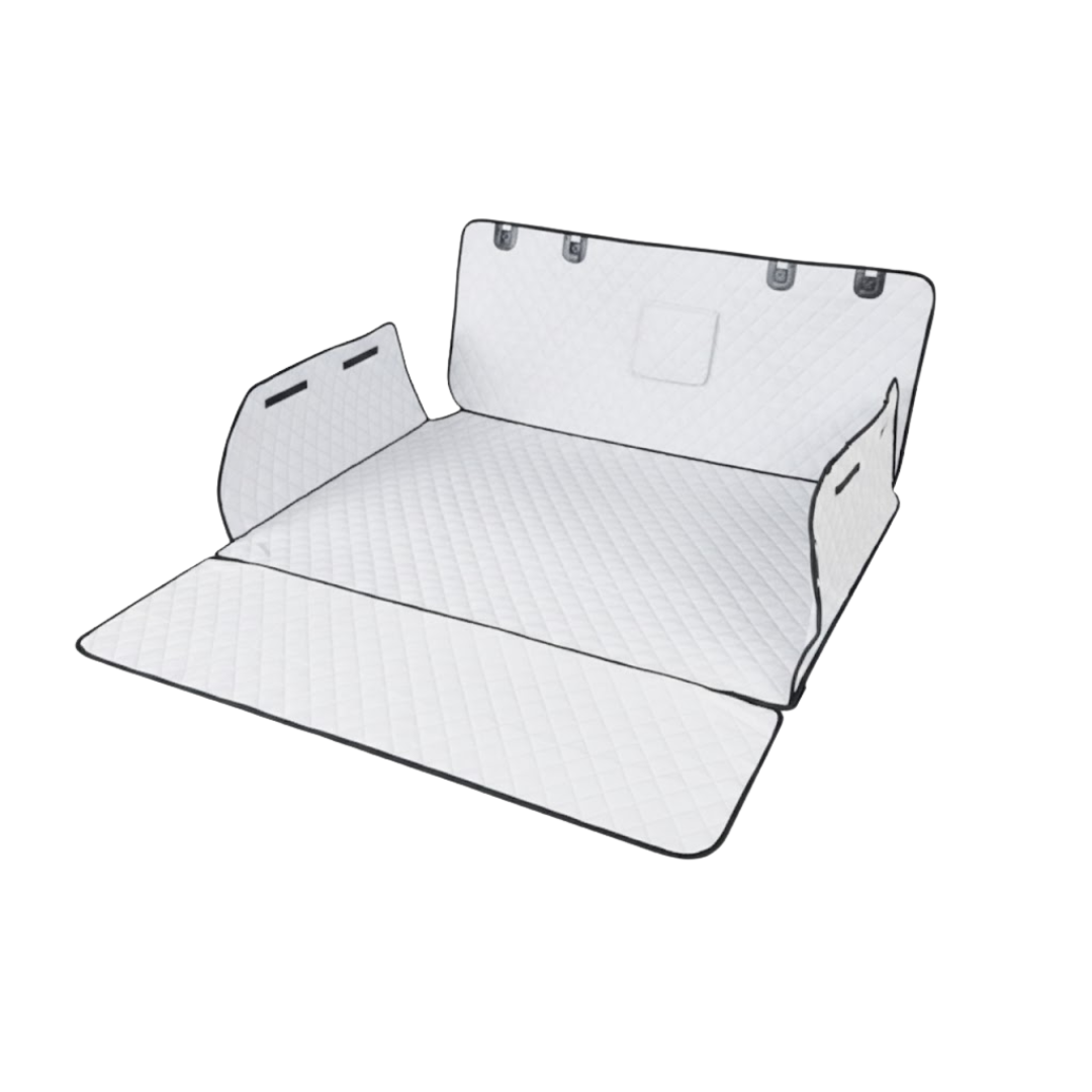 SUV Car Cargo Liner Rear Trunk Pet Cover with Bumper Flap Mat