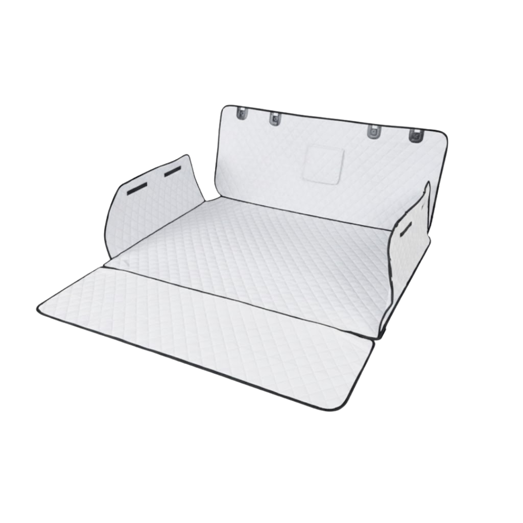 SUV Car Cargo Liner Rear Trunk Pet Cover with Bumper Flap Mat