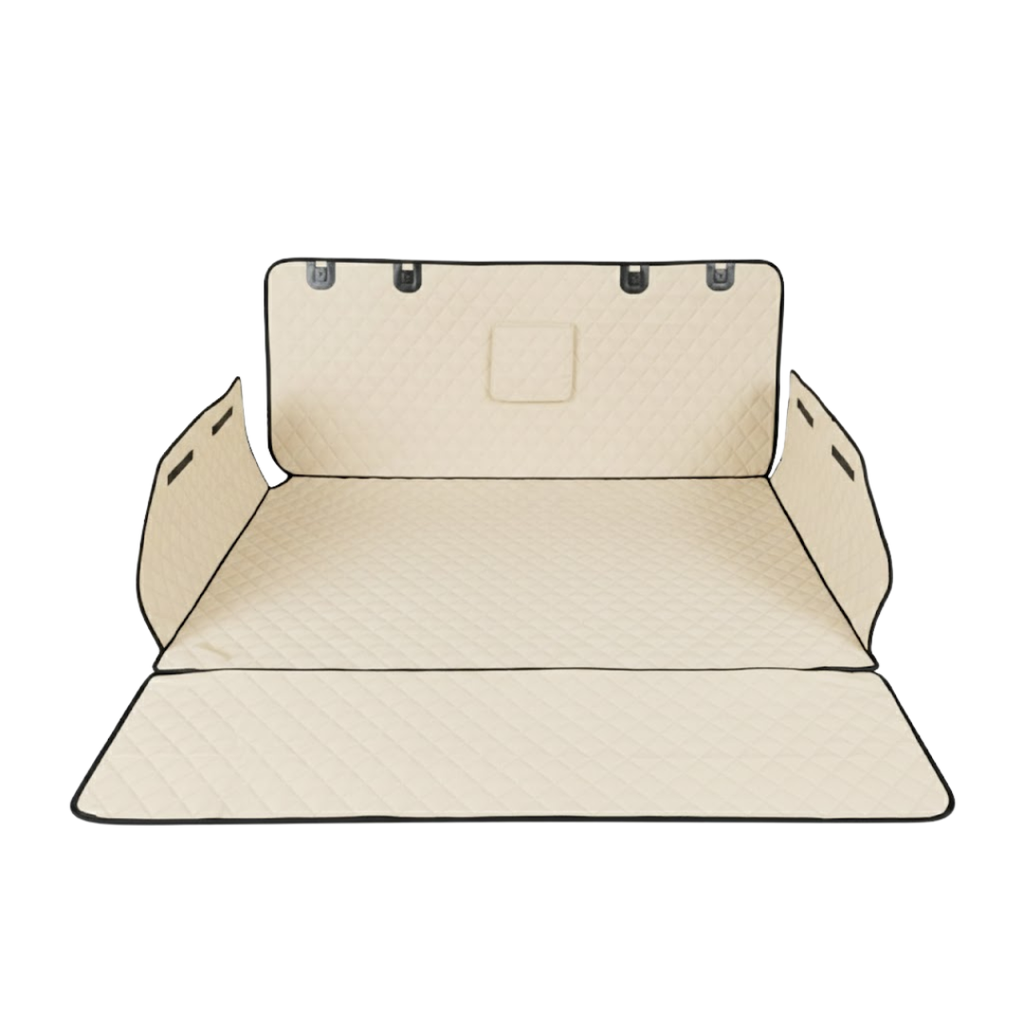 SUV Car Cargo Liner Rear Trunk Pet Cover with Bumper Flap Mat