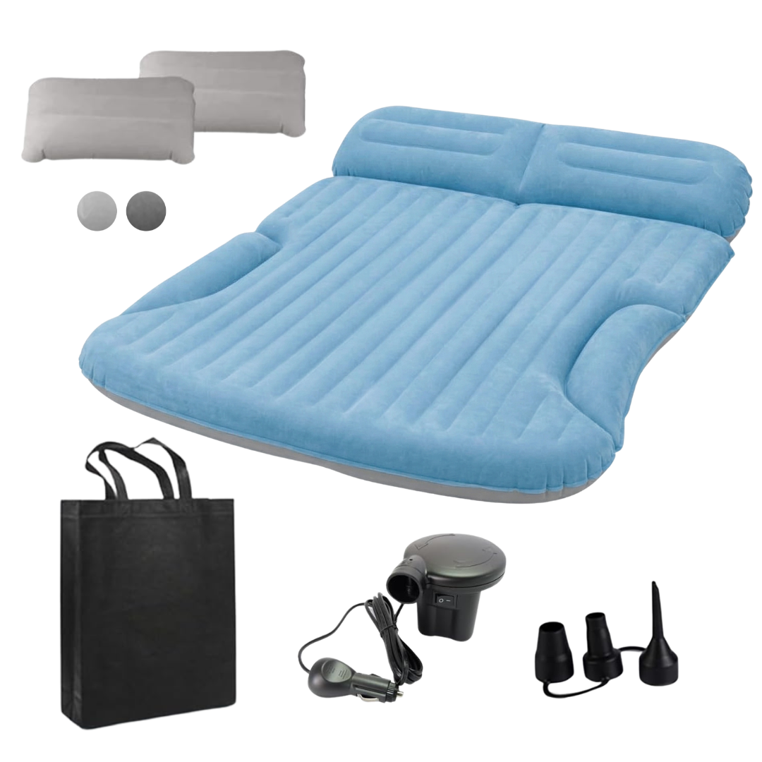 SUV Inflatable Air Mattress for Rear Seat and Trunk with 12V Pump