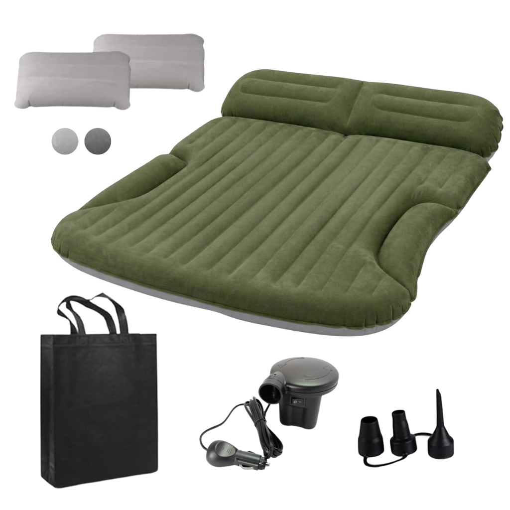 SUV Inflatable Air Mattress for Rear Seat and Trunk with 12V Pump