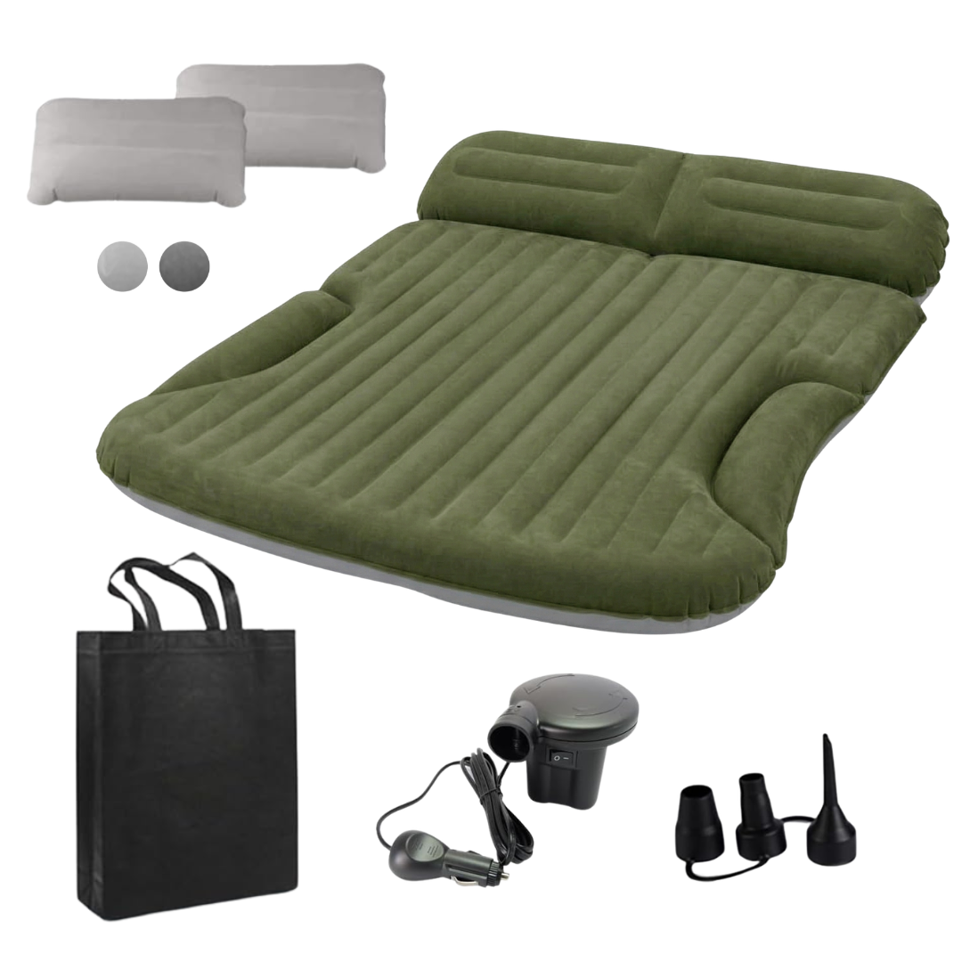 SUV Inflatable Air Mattress for Rear Seat and Trunk with 12V Pump