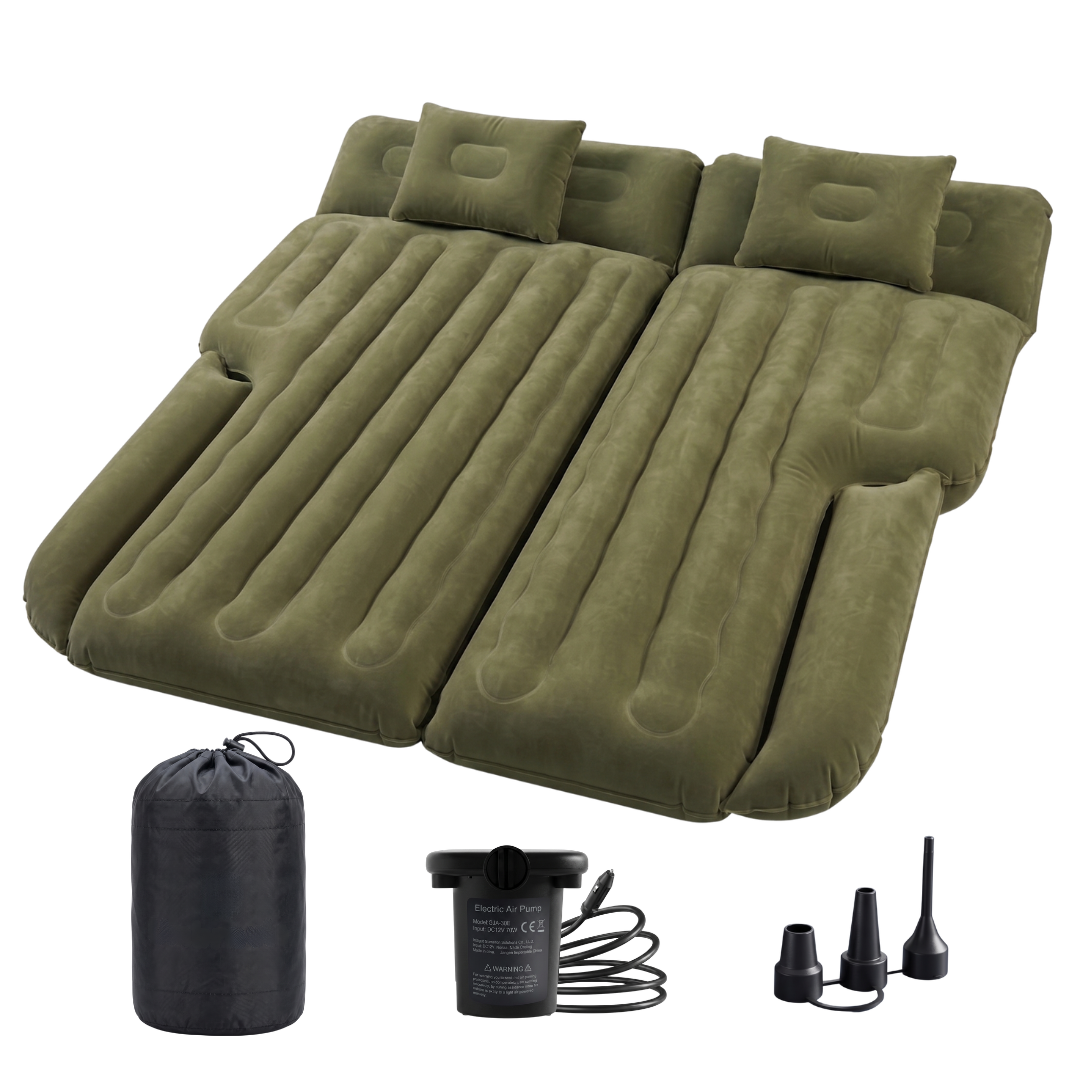SUV Inflatable Car Bed Mattress with 12V Air Pump, 600 lb Load Rating