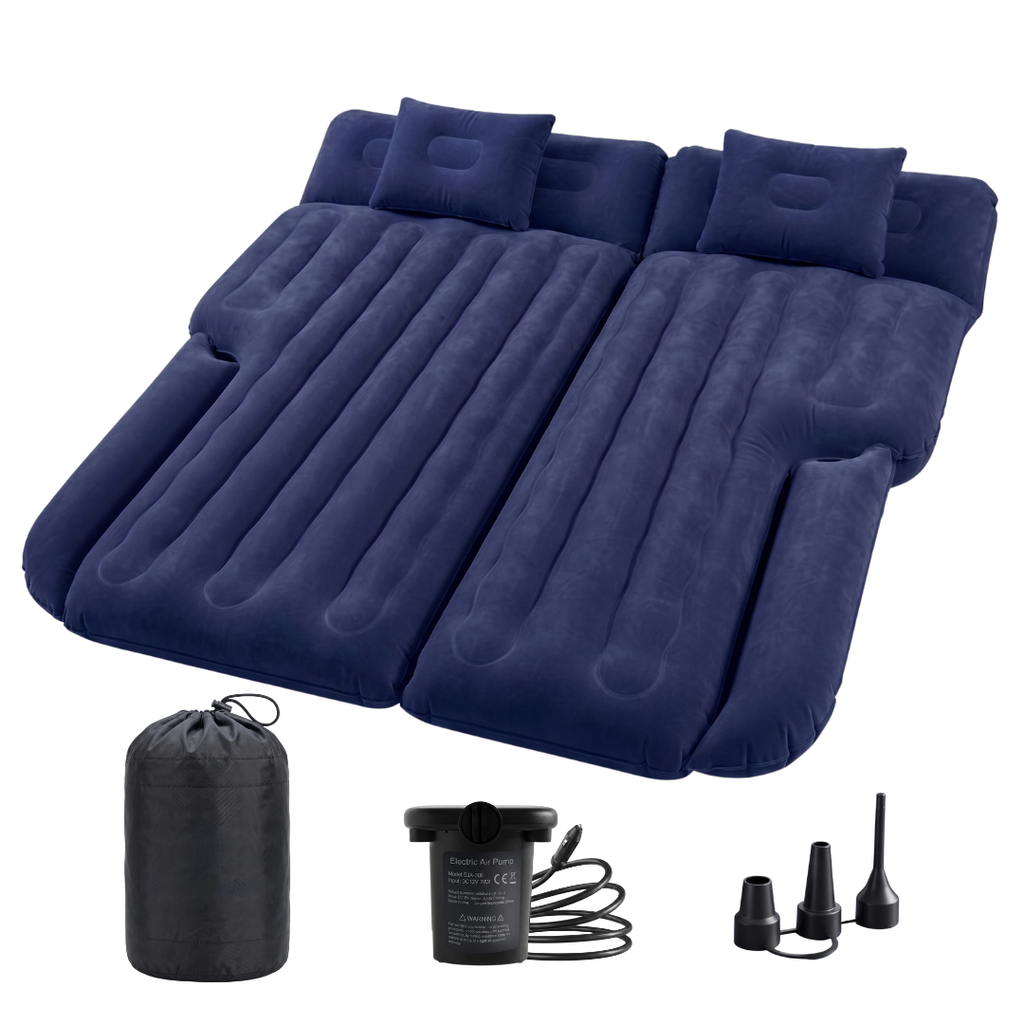SUV Inflatable Car Bed Mattress with 12V Air Pump, 600 lb Load Rating