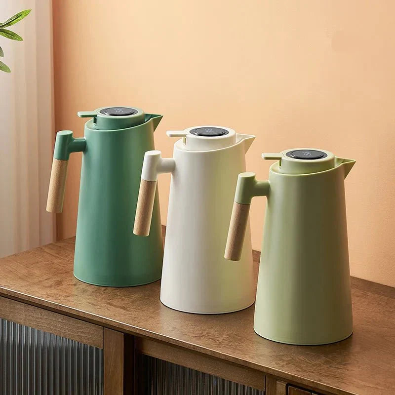 Insulated Temperature Display Jug 1L Hot & Cold Beverage Carafe