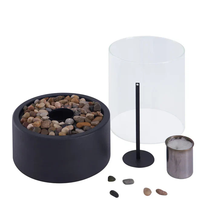Portable Flame Style Table Lamp Warm Decorative Glow