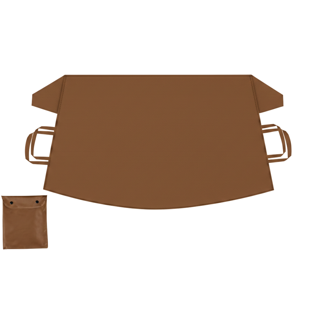 Windshield Snow Cover 600D Oxford with Strap Mount, 4 Size Options