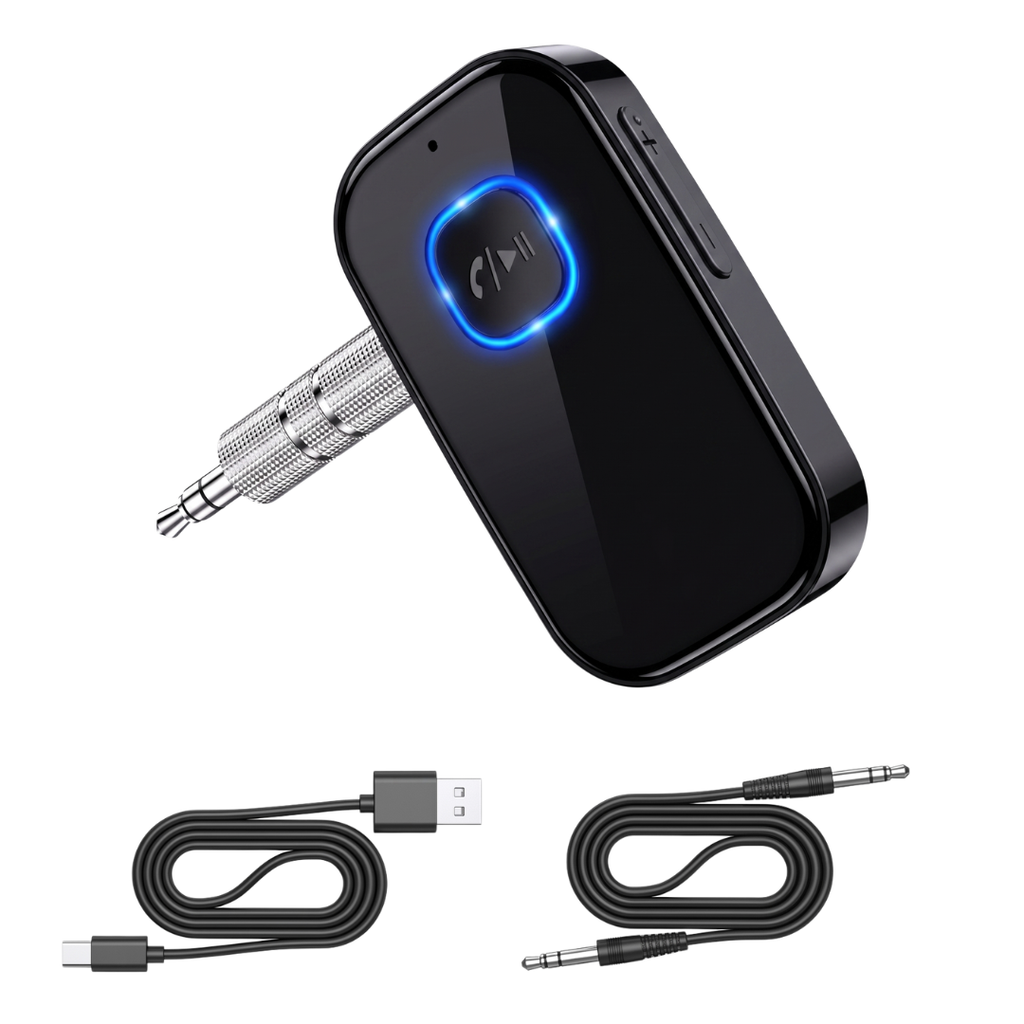 Wireless AUX Bluetooth Receiver for Car Stereo and Audio Systems
