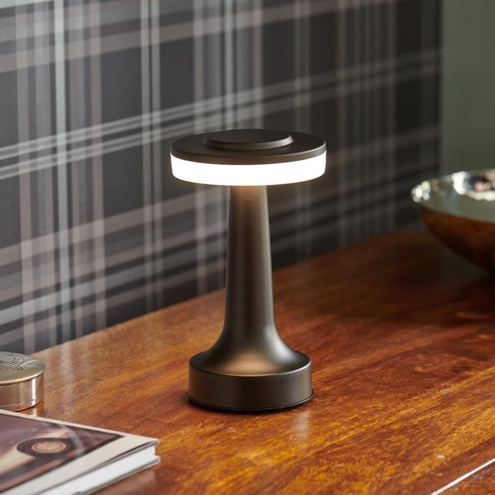 Cordless Table Lamp Rechargeable Touch-Control Mood Light