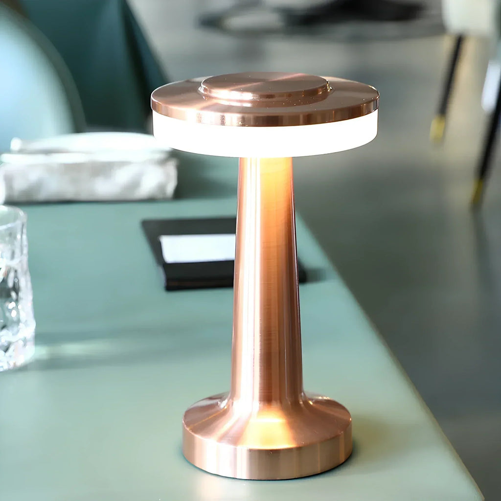 Cordless Table Lamp Rechargeable Touch-Control Mood Light