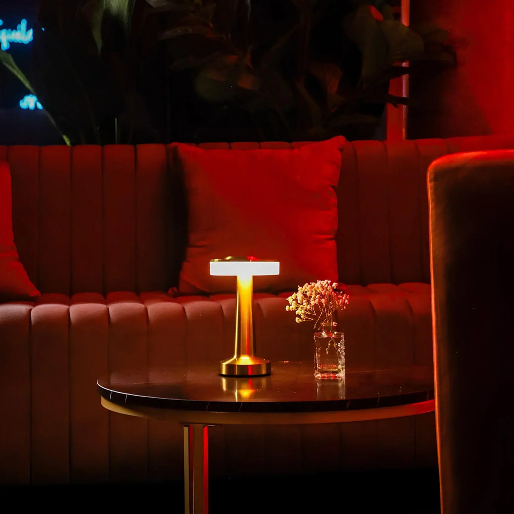 Cordless Table Lamp Rechargeable Touch-Control Mood Light