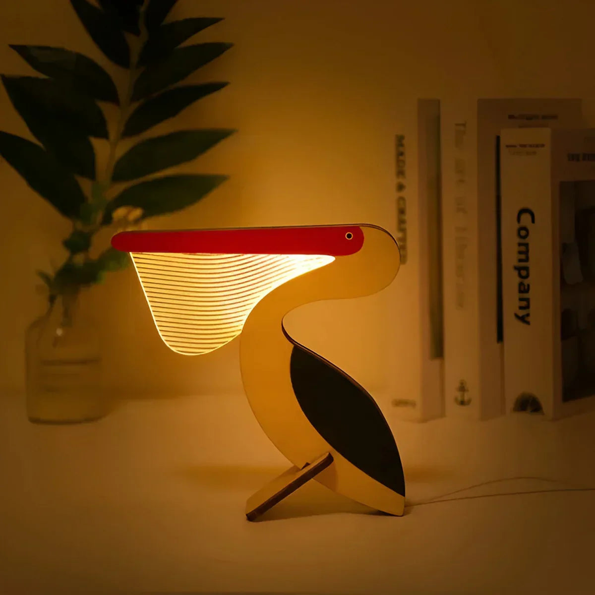 Children Night Light Table Lamp Animal Theme Design