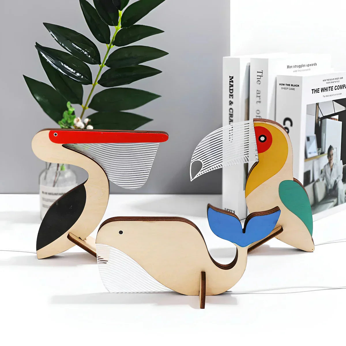 Children Night Light Table Lamp Animal Theme Design