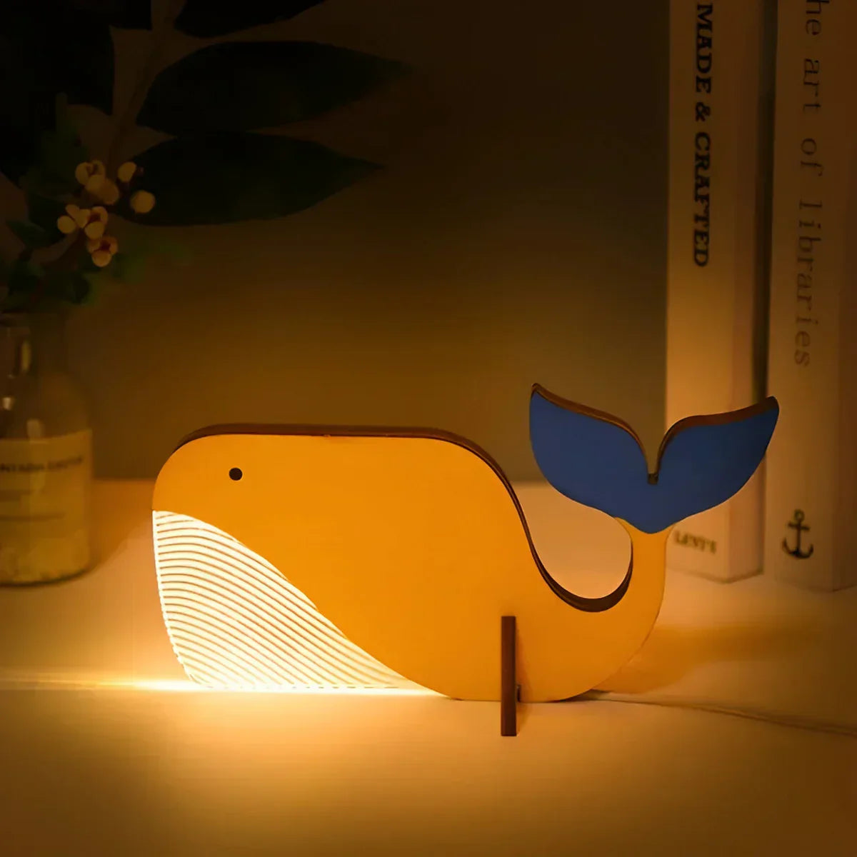 Children Night Light Table Lamp Animal Theme Design